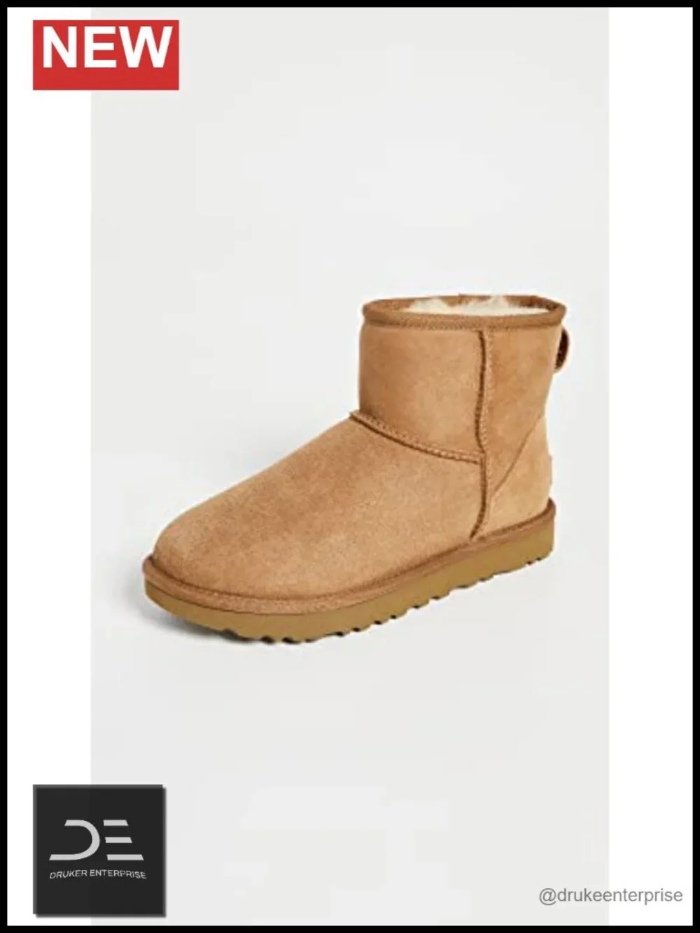 UGG Classic Mini II Women's Sheepskin Ankle Boots Water Resistant Pull-On